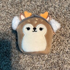 Squishmallows Brown and Cream Deer Plush